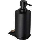 Bemeta Flüssigseifenspender GALLA aus schwarzem und goldenem Messing / 230ml