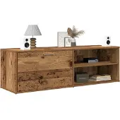 vidaXL TV-Schrank Altholz-Optik 120x34x37 cm Holzwerkstoff