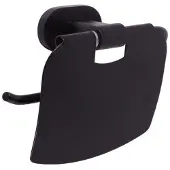 RAV Yukon Toilettenpapierhalter schwarz matt Messing YUA0400CMAT
