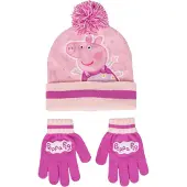 Pipsa Possu Mütze und Handschuhe, Rosa
