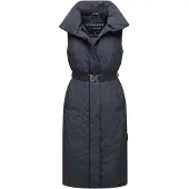 NAVAHOO Abendlied Damen lange Winter Weste – warm & stilvoll