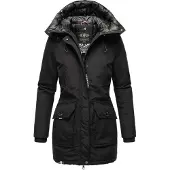NAVAHOO Winterjacke "Blizzardstorm" mit Kapuze Warm gefütterter Wintermantel mit Kapuze