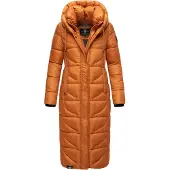 NAVAHOO Steppmantel "Waffelchen" Wintermantel mit Gehschlitzen und Kapuze