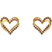 Orphelia 'Cecilia' Ohrstecker aus 925er Sterlingsilber für Damen – Gold ZO-7584/R