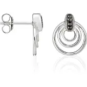 Orphelia Damen 925 Sterling Silber Ohrstecker - Silber ZO-5023