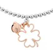 Orphelia Damen-Armband aus 925er Sterlingsilber – Silber/Rosé ZA-7110