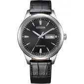 Citizen NY4058-01EE Herren-Automatikuhr mit Lederband Schwarz
