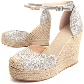 Montevita Wedge Sparto Luca in Silber
