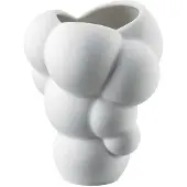 Rosenthal Miniaturvasen Vase Skum weiß matt 10 cm Miniaturvasen 14621-100102-26010