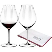 Riedel PERFORMANCE Pinot Noir Glas 2er Set + Poliertuch