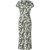 More & more Jumpsuit in Khaki/ Weiß - 36