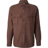 Scotch & Soda Melange Relaxed-fit Shirt Demitasse Melange Größe: S | Casual hemden Outlet | Herren
