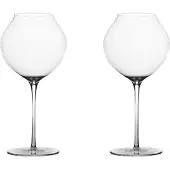 Zafferano Ultraleichtes Weinverkostungsglas 77 cl - 2er-Set aus handgefertigtem, bleifreiem Kristallglas in ultraleichtem Design