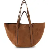 Abro Shopper - Shopper COSMO - Gr. unisize - in Cognacbraun - für Damen