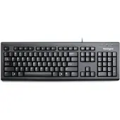 Kensington ValuKeyboard Kabelgebundene Tastatur, Volle Größe (100%), Kabelgebunden, Schwarz