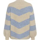 Kaffe Strickpullover KAverana Baggy fit beige