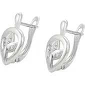 Faina Women Drop Earrings in Silver | Gr.: onesize
