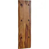 FineBuy Wandgarderobe Sheesham Braun