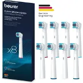 Beurer Tb30/50 Bürstenköpfe clean 8 St Zahnbürste