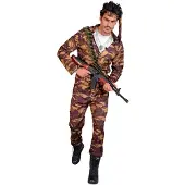 Widmann SOLDAT (Oberteil, Hose, Gürtel, Stirnband), L