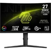 MSI MAG 275CQRF QD E2, 68,6 cm (27"), 2560 x 1440 Pixel, Wide Quad HD, 0,5 ms, Schwarz