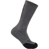 Carhartt Force Midweight Logo Crew Sock 3 Pair carbon heather (CRH) L