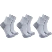 Carhartt Midweight Cotton Blend Quarter Sock 3 Pair grey (GRY) XL