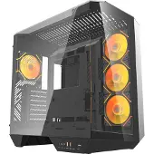 Darkflash DC-DY470-B-ES1, Full Tower, PC, Schwarz, ATX, EATX, micro ATX, Mini-ITX, 3x 120 mm, 1x 120 mm