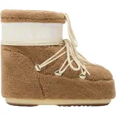 Moon Boot Unisex. 80D1409700 Braune Icon Low-Stiefeletten (39/41), Wohnung, Schnürsenkel, Lässig