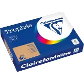 Clairefontaine Caramel A4 Farbiges Papier 160 g/m² (250 Blatt)