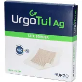 Urgo GmbH Urgotül Ag Lite Border 10x12 cm Verband 10 St