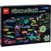 APLI – Ocean Puzzle Glow in the Dark 104-teilig + Poster