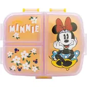 Stor Minnie "Sunshine" - Lunchbox XL mit 4 Fächern