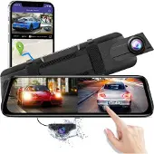 AZDome AR09 4K Mirror Dash Cam Autokamera mit Rückspiegel