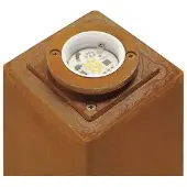 SLV 233427 RUSTY 40 LED SQUARE Aussenleuchte eisen gerostet LED 3000K