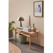 Hubsch Tischlampe aus schwarzem Metall