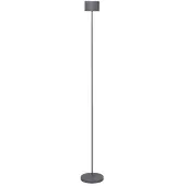 Blomus Farol Portable Stehleuchte Warm Gray - , Grau, für Terrasse, Aluminium