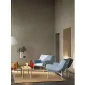Muuto Ease Portable Tischleuchte Grey - , dimmbar, Grau, für Wohnzimmer, Kunststoff