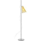 Kartell K-Lux Stehleuchte Grey/Straw Yellow - , K-Lux, Grau, für Wohnzimmer, Metall