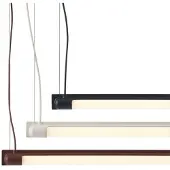 Muuto Fine Pendelleuchte L60 Grey - , dimmbar, Grau, für Esszimmer, Aluminium