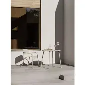 Blomus Ani Portable Tischleuchte Mini White - , dimmbar, Weiß, für Wohnzimmer, Aluminium