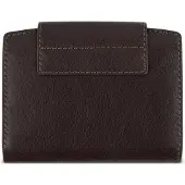 Bugatti Geldbörse "NEAPLES", Damen, braun, Leder, leicht glänzend, unifarben, Kleinlederwaren Geldbörse, echt Leder