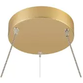 SLV One Flat Pendelleuchte Einzeln 2700/3000K Brass - , Gold / Messing, für Wohnzimmer, Aluminium