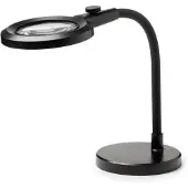 Halo Design Magni Charge Superflex Tischleuchte, schwarz - , Schwarz, für Arbeitszimmer / Büro, Metall