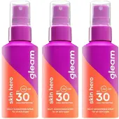 Gleam Milky Sunscreen Spray SPF 30 Skin Hero