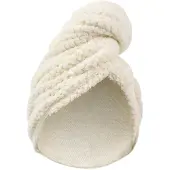 Vegan Boost Hair Towel Smokey Taupe