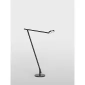 Rotaliana String F1 TW LED-Stehleuchte-Schwarz matt-Silber-mit Tunable White (2200K - 4000K)