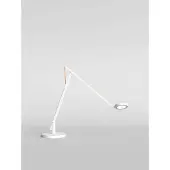 Rotaliana String T1 Tischleuchte TW Matt White/Orange - , dimmbar, Weiß, Aluminium