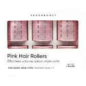 Vegan Boost Hair Rollers Pink