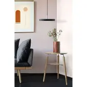 UMAGE Asteria Medium LED-Pendelleuchte, Safrangelb, dim. - , dimmbar, Gelb, für Wohnzimmer, Metall